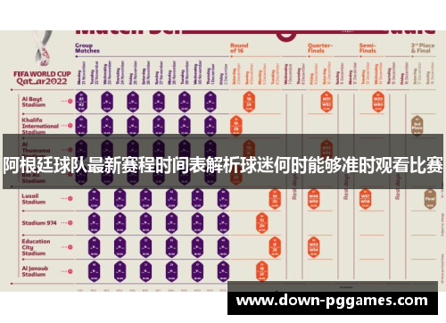 阿根廷球队最新赛程时间表解析球迷何时能够准时观看比赛